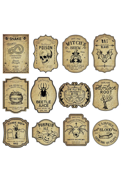 Rynx | Halloween Apothecary Labels