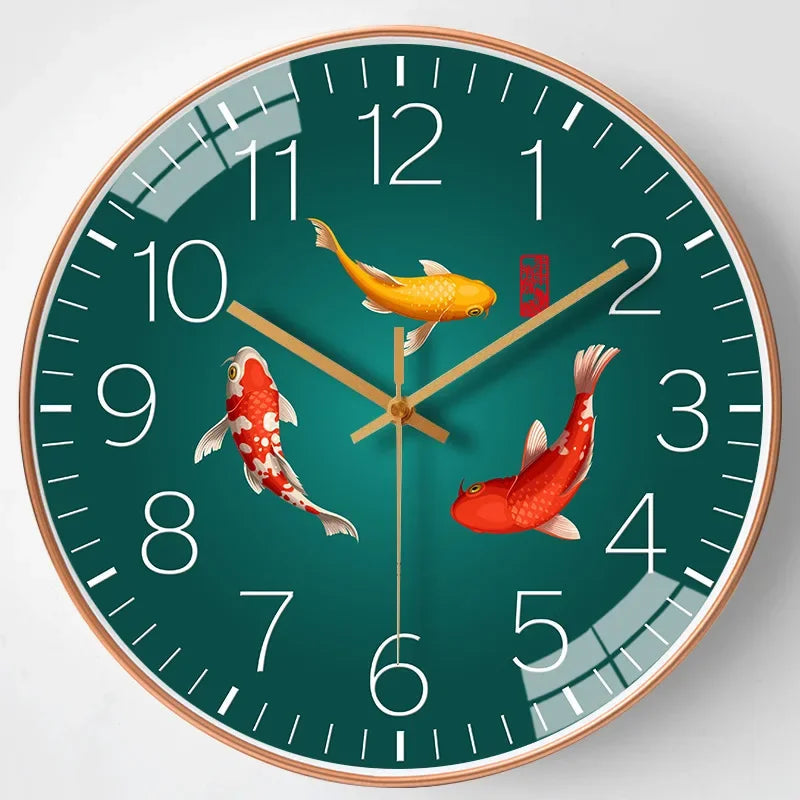 Rynx | ScandiTick Elegant Wall Clock – Modern Design for Every Interior