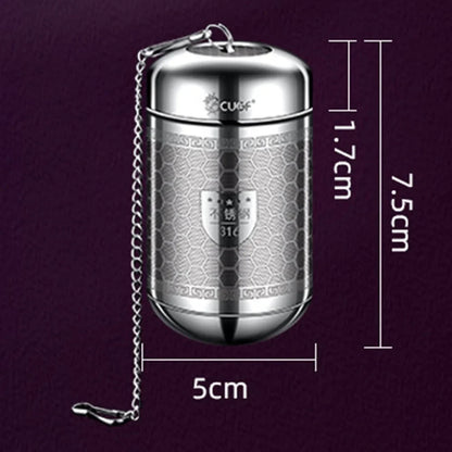 Rynx | Stainless Steel Tea Infuser & Spice Strainer - Locking Mesh Ball Filter for Tea & Seasoning