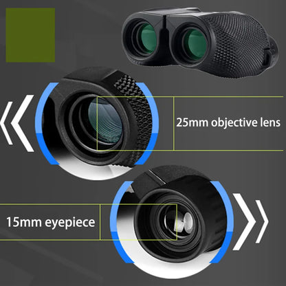 RYNX | 10x25 HD Compact Binoculars for Outdoor Adventures