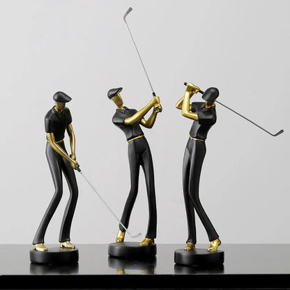 Rynx | TeeStance - Elegant Golf Pose Sculpture