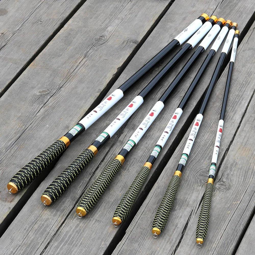 Rynx | Premium Carbon Fiber Telescopic Fishing Rod for Freshwater Adventures - Adjustable Lengths from 2.7 to 7.2 Meters