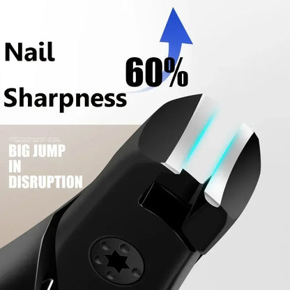 Rynx | 2023 New Anti-Splash Nail Clippers - Large Size Single Nail Trimmer for Thick and Hard Nails, Household Essential