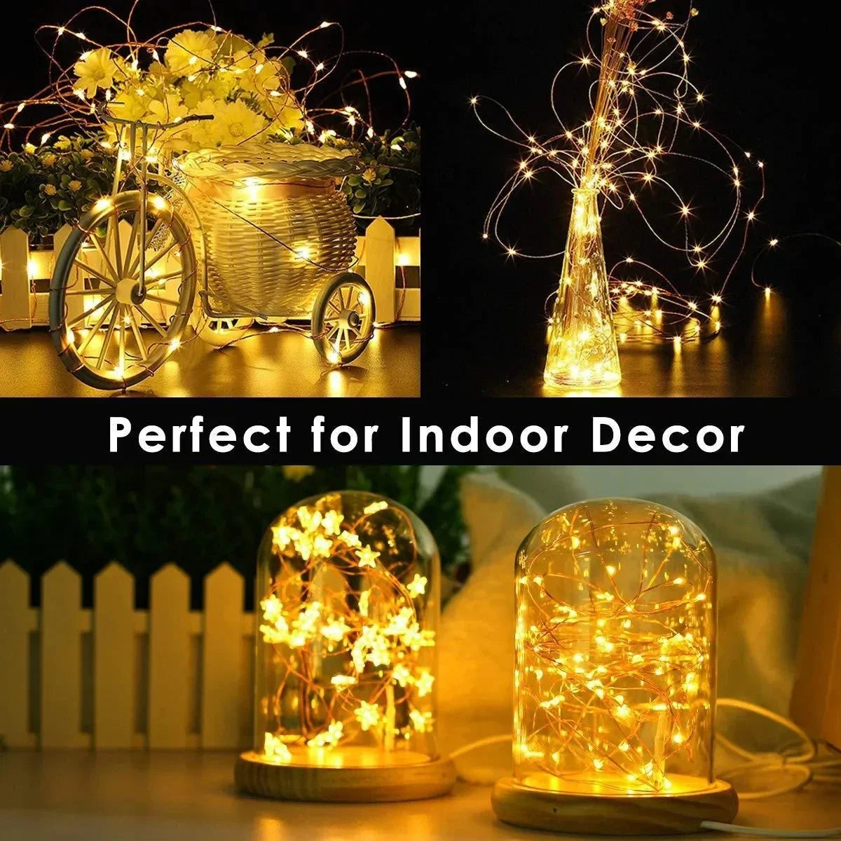 Rynx | Copper wire fairy lights