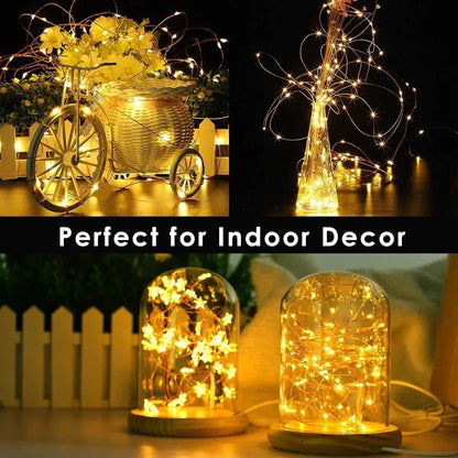 Rynx | Copper wire fairy lights