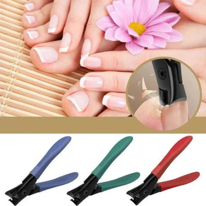 Rynx | 2023 New Anti-Splash Nail Clippers - Large Size Single Nail Trimmer for Thick and Hard Nails, Household Essential