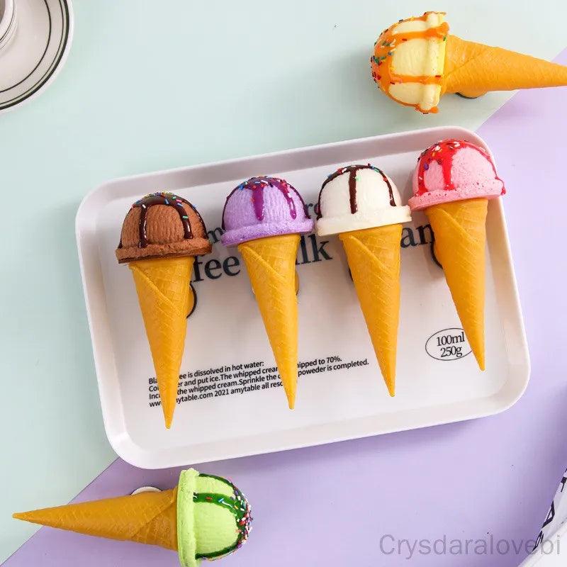 Rynx | Summer Delight: 6-Piece Fake Ice Decoration for Events and Displays