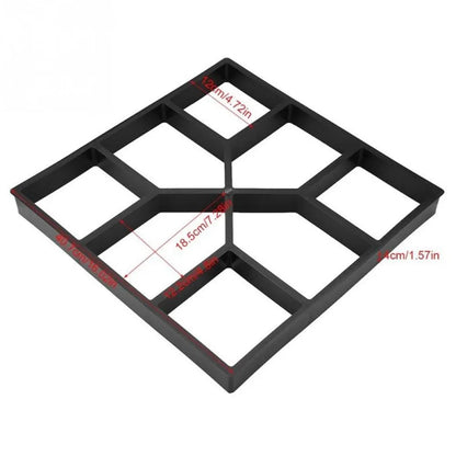 Rynx | Versatile DIY concrete path mold for personalized garden paths and driveways
