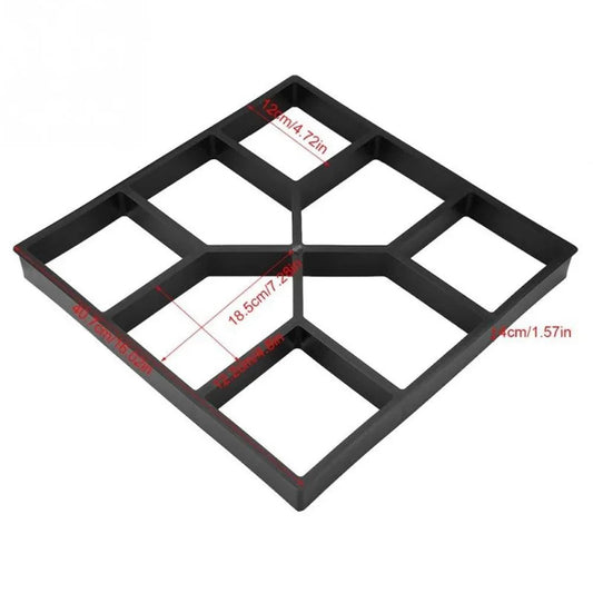 Rynx | Versatile DIY concrete path mold for personalized garden paths and driveways