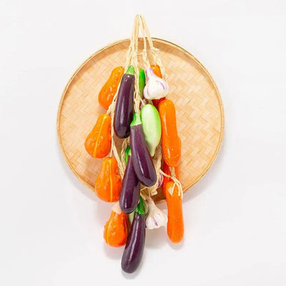 Rynx | Vibrant Faux Pepper Sticks - Playful Artificial Vegetables for Home Décor and Event Styling