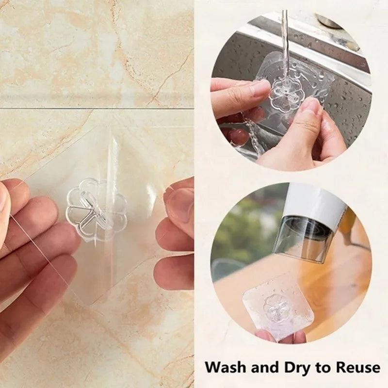 Rynx | Moisture-resistant Wall Hook Set for Seamless Kitchen and Bathroom Organization