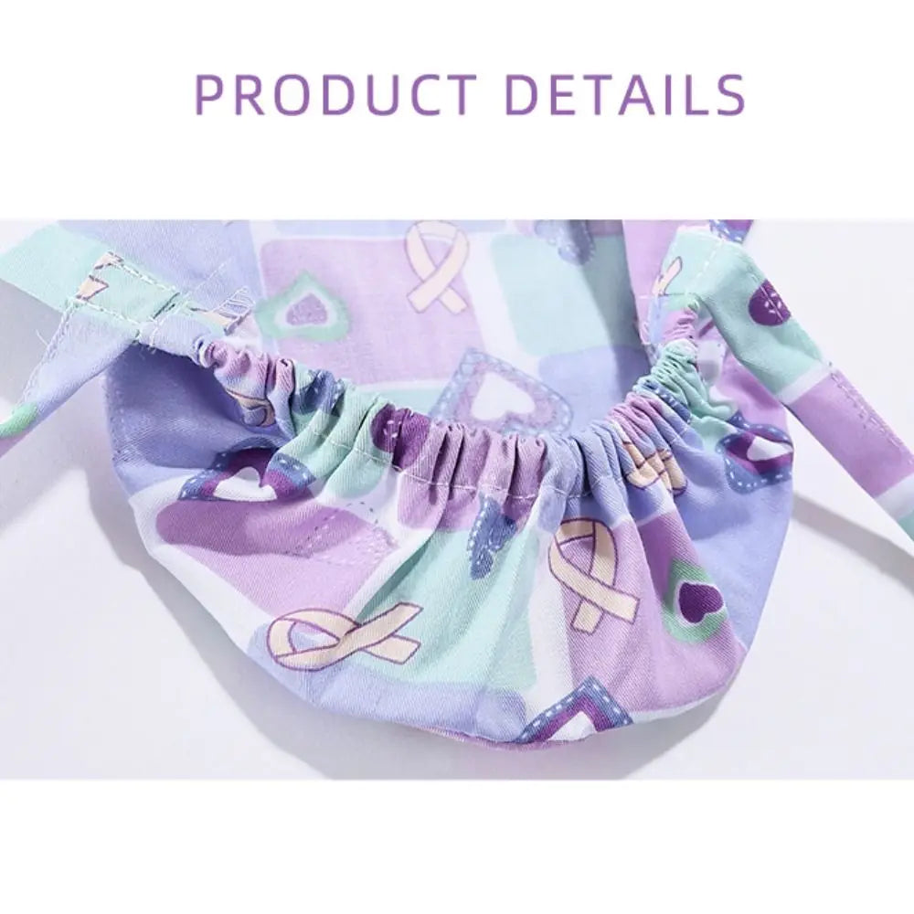 Rynx | Adjustable surgical cap with ponytail holder and buttons