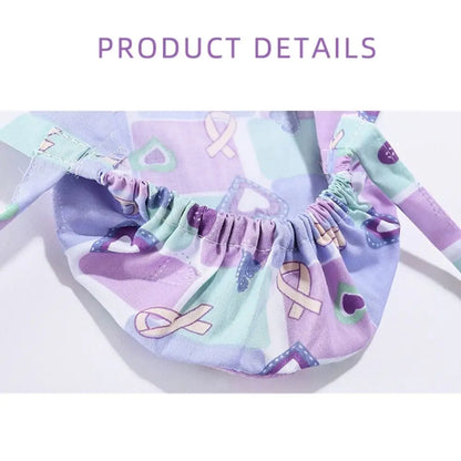 Rynx | Adjustable surgical cap with ponytail holder and buttons