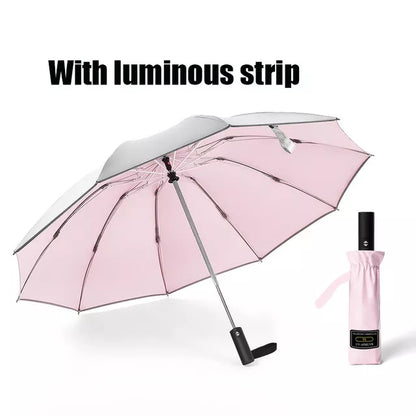 Rynx | Stay Dry and Stylish with our Inverted Umbrella – Windproof, Folding, and Reflective!