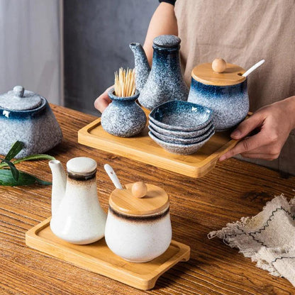 Rynx | Exquisite Japanese Ceramic Spice Collection for Culinary Excellence