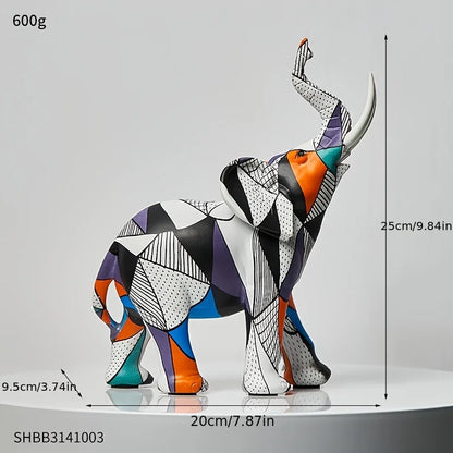 Rynx | Modern Elephant Art: Nordic Decor