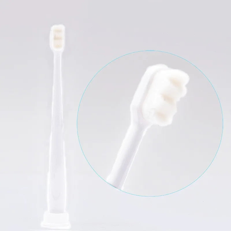Rynx | Environmentally Friendly Ultra-fine Soft Toothbrush: Deep Cleaning Brush for Adults & Kids - Manual Oral Care Toothbrush