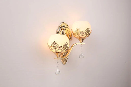Rynx | CrystalLuxe - LED Wall Lamp Gold Bedroom & Living Room Mood Lighting