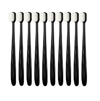 Rynx | Ultra-fine Soft Toothbrush: Million Nano Bristle Adult Brush for Deep Cleaning - Portable Travel Dental Care Oral Brush