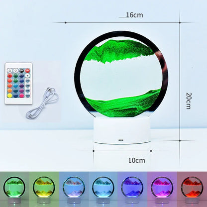 Rynx | Sandscape Lamp 3D Moving Sand Art