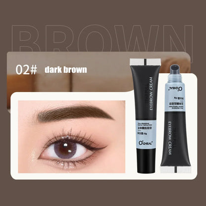 Rynx | 15-Minute Quick Henna Eyelash Eyebrow Coloring Toning Professional Easy Coloring Gel Eyelashes Brown Black Color Toning Cream Set Eyebrows Suitable
