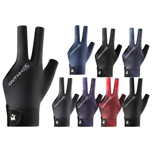 Rynx | Left-Handed Billiard Glove - Three-Finger Design for Outstanding Performance