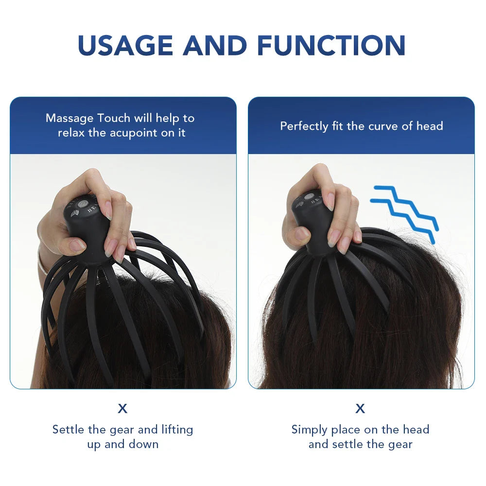 Rynx | Electric Head Therapy Massager