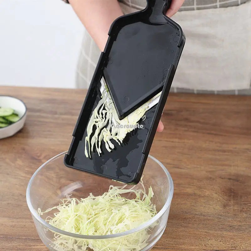 Rynx | Japanese Cabbage Grater - Perfect for Shavings, Slicing, and Shredding Round and Purple Cabbage