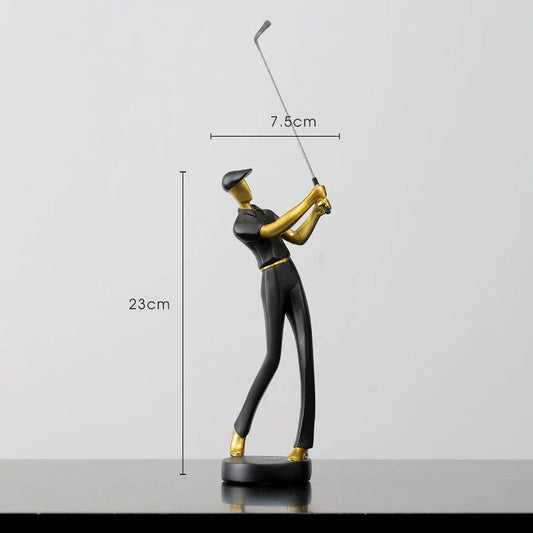 Rynx | TeeStance - Elegant Golf Pose Sculpture