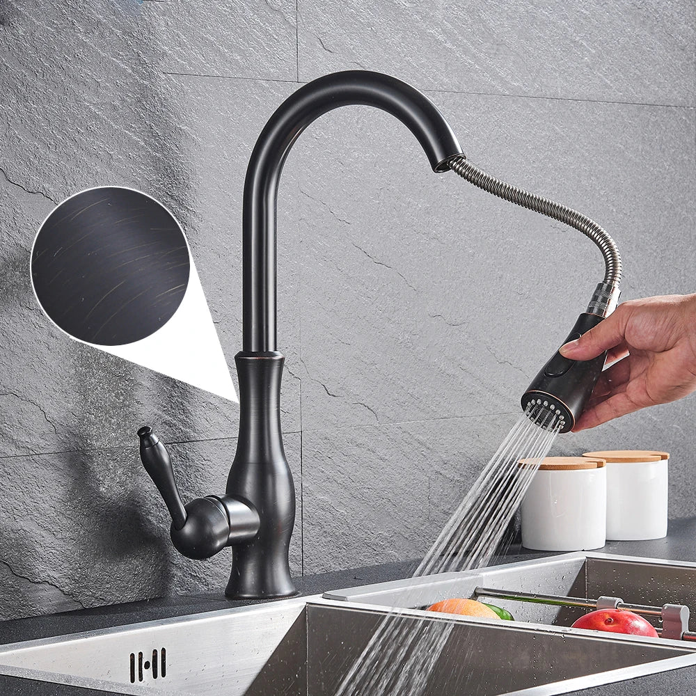 Rynx | GoldFlow – Gold Kitchen Faucet