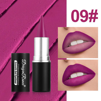 Rynx | Matte lip liner, long-lasting and durable, automatic twist wax structure, suitable for all skin types, multifunctional, suitable for eyeliner, holiday party lipstick