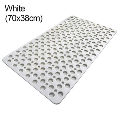 Rynx | Extra Porous Large Bath Mat - Non-Slip, Strong Suction, Anti-Mold TPE Shower Mat for Kitchen and Bathroom