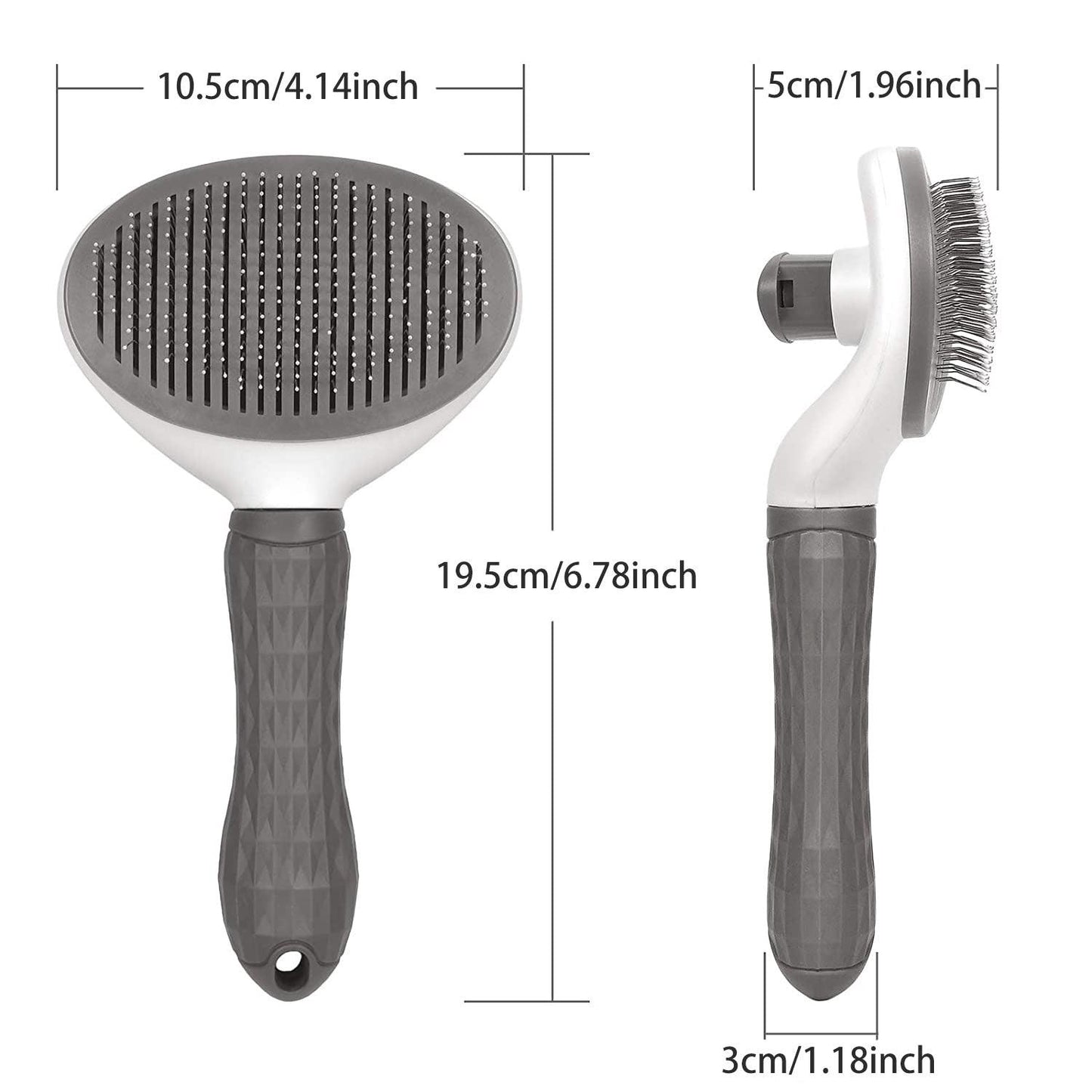 Rynx | Revolutionary Self-Cleaning Pet Grooming Brush for Dogs and Cats - Effortlessly Remove Tangles!