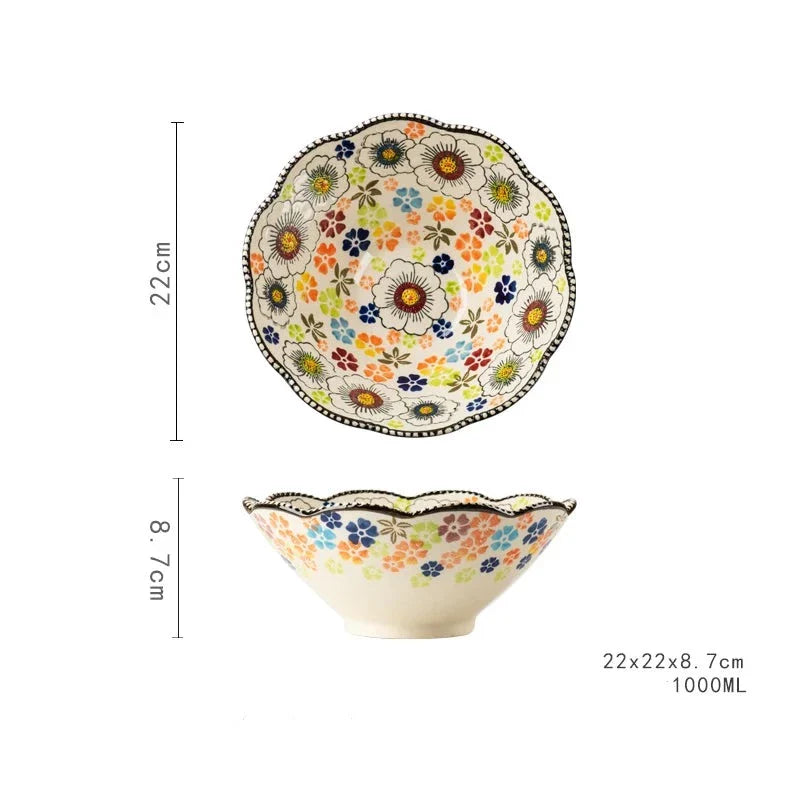 Rynx | The Blooming of Oz Embossed Ceramic Bowls