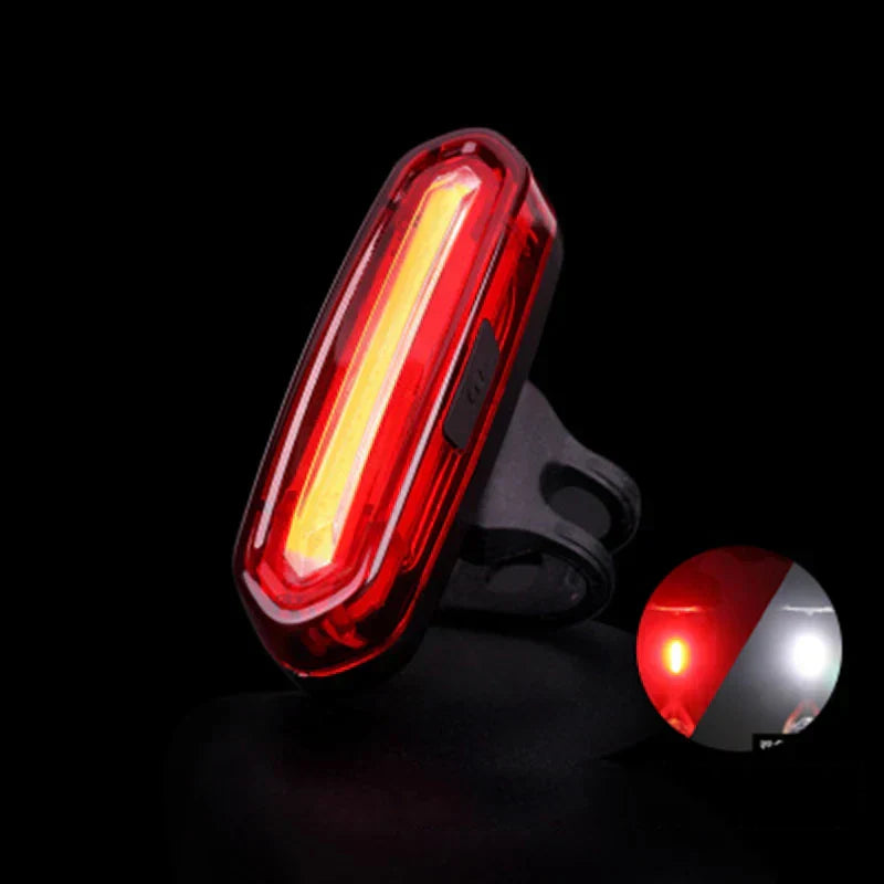 RYNX | Bylys - Waterproof rear light for mountain bike Red White