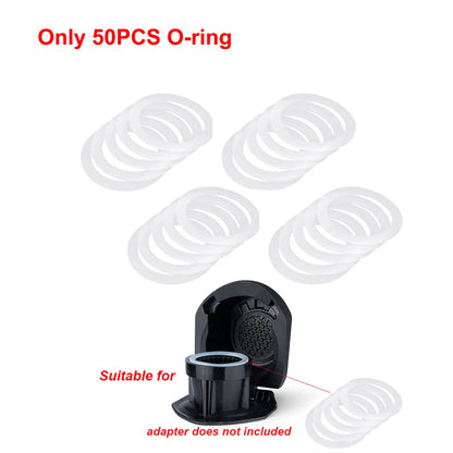 Rynx | Dolce Gusto Coffee Adapter Rubber O-Ring: Silicone Seals Food-Grade O-Shape Accessory - Compatible with Coffee Machines (Adapter Not Included)