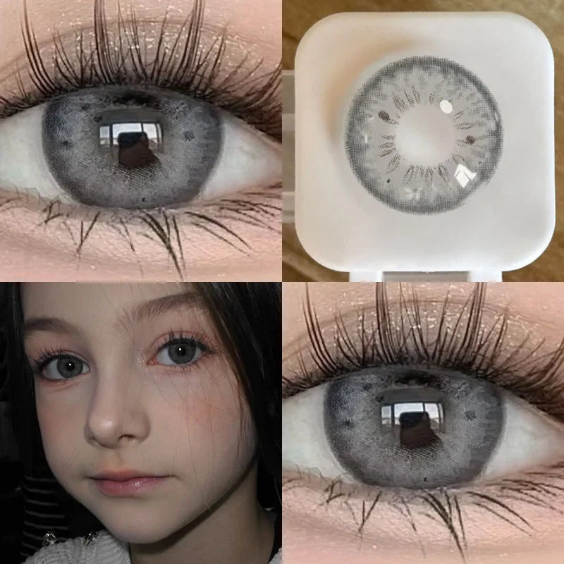 Rynx | 1Pair Myopia Colored Contact Lenses for Eyes Fashion High Quality Beauty Pupil Student Color Cosmetic