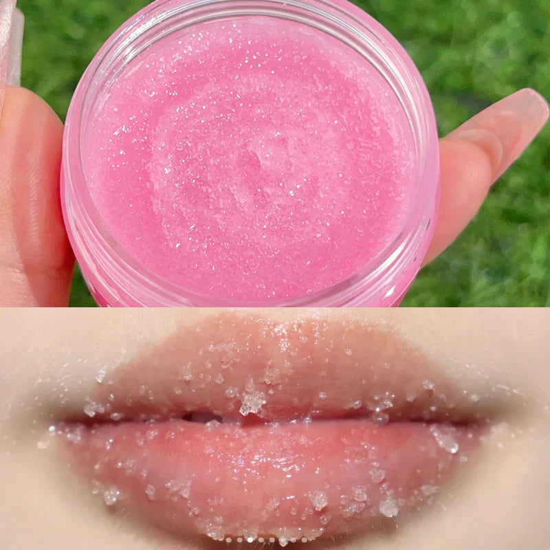Rynx | Hydrating Fruit Flavor Lip Scrub Reduces fine lines of the lips Moisturizes Nourishing Exfoliating dead skin Lip balm Lip mask Makeup