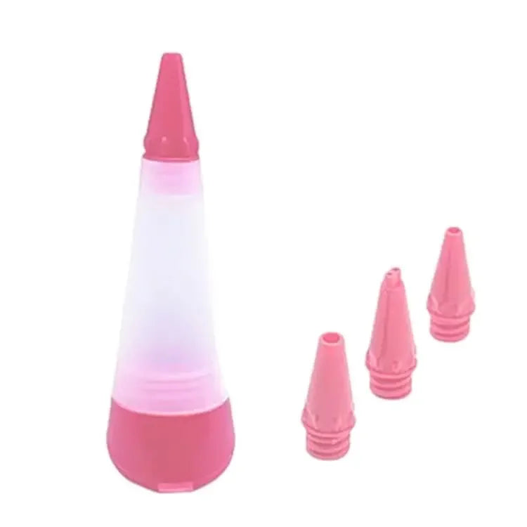 Rynx | Silicone Food Writing Pen and Decorating Tools - Ideal for Chocolate, Cake Mold, Cream Cup, Cookie Icing, Piping, Pastry Nozzles, and Kitchen Accessories
