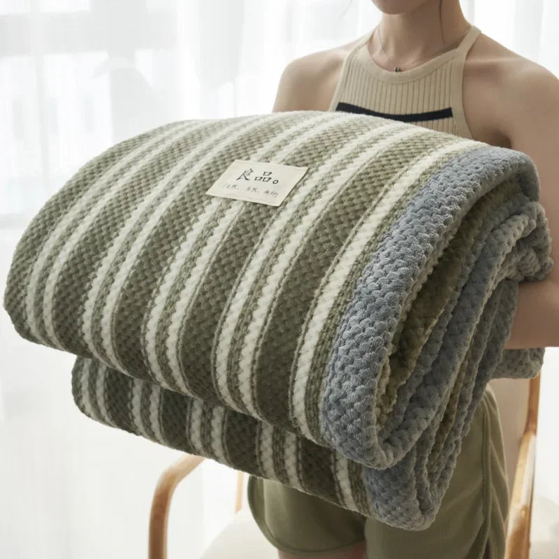 Rynx | Plaid Knit Blanket