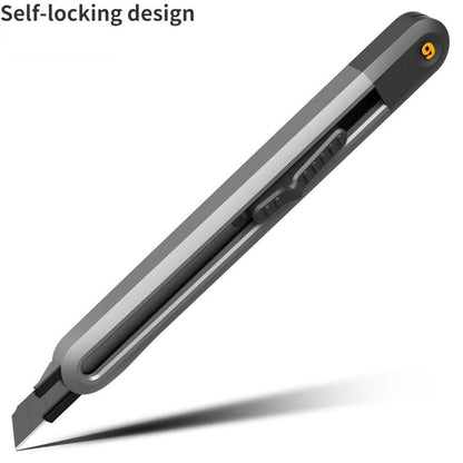 Rynx | Deli Black SK2 Steel Utility Knife: The ultimate solution for precise cutting