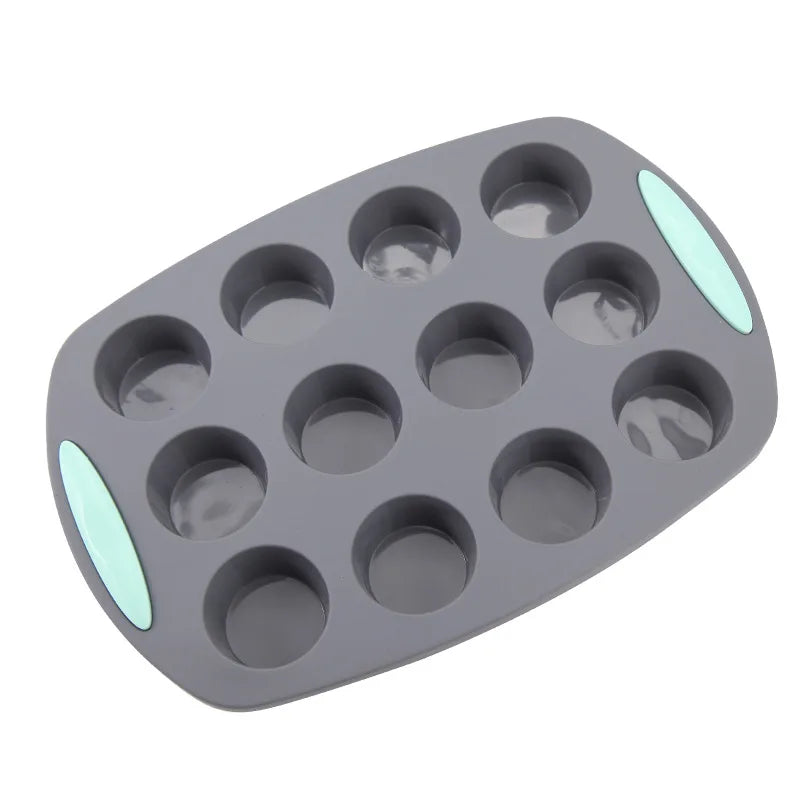 Rynx | 3D Silicone Bread and Muffin Mold Set - Heat Resistant, Non-Stick Kitchen Bakeware for Cakes and Pastries