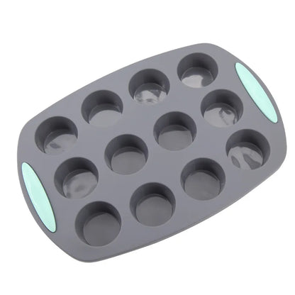 Rynx | 3D Silicone Bread and Muffin Mold Set - Heat Resistant, Non-Stick Kitchen Bakeware for Cakes and Pastries