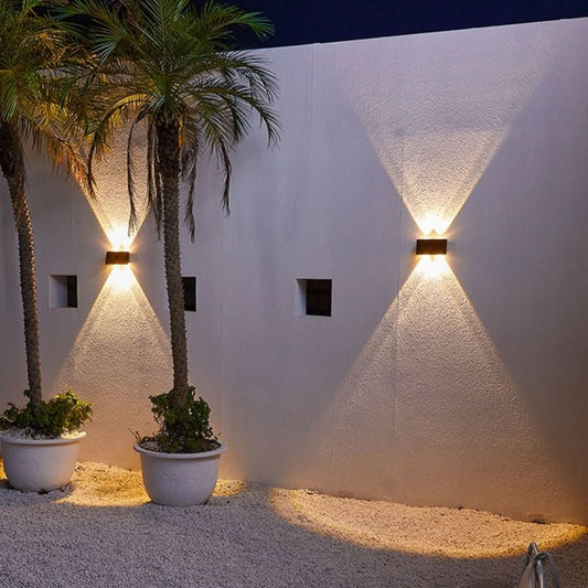 Rynx | Solar Led Outdoor Wall Lamp - Waterproof