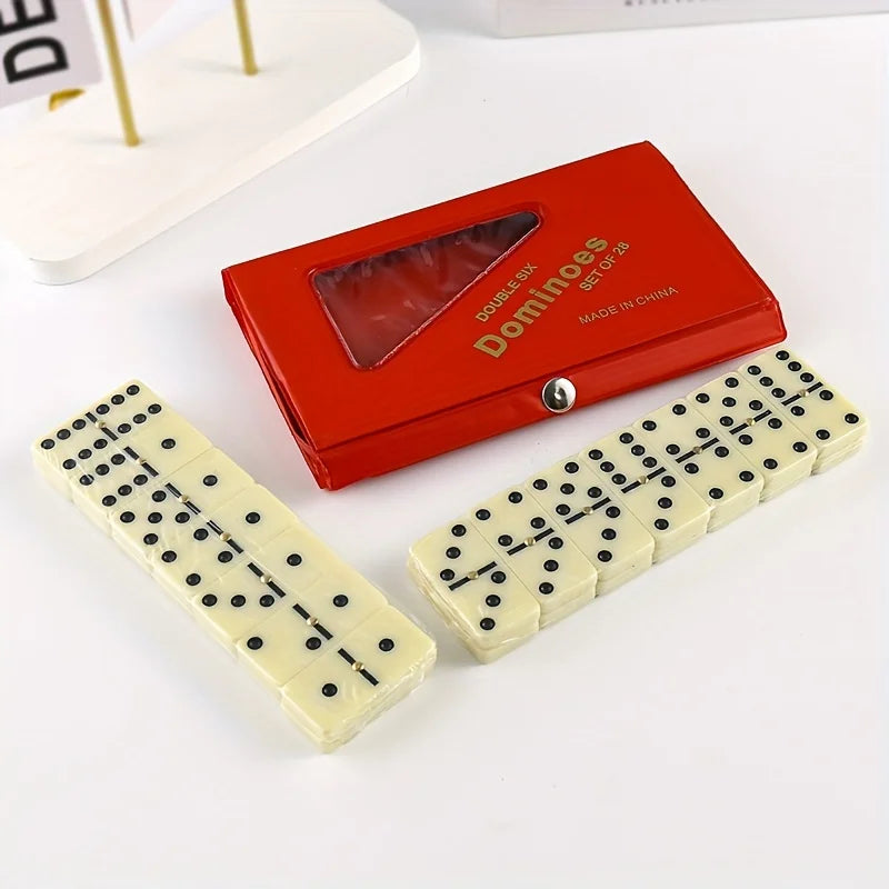 Rynx | Domino Chess Set - high-quality board game toy, equipped with robust PVC storage boxes, very suitable for game nights with the family