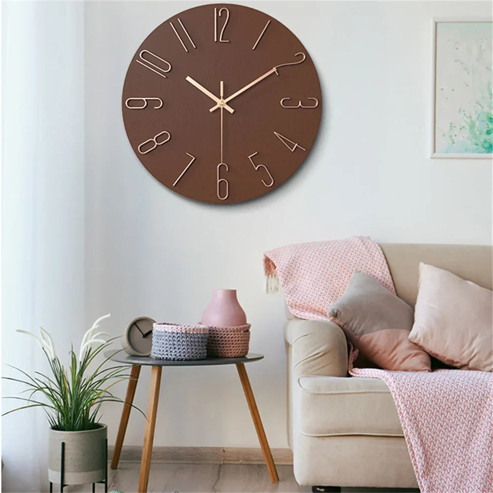 Rynx | Modern Minimalist Wall Clock - Stylish - Functional - Timepiece Design