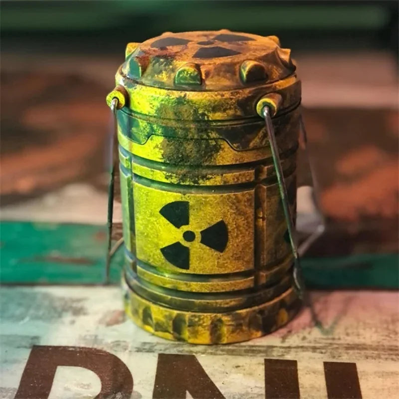 Rynx | Mini Handheld Nuclear Reactor Lantern Toy - Doomsday Simulation Illuminator Gift with Push Reaction Feature