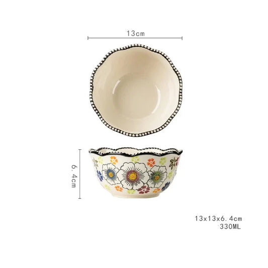 Rynx | The Blooming of Oz Embossed Ceramic Bowls