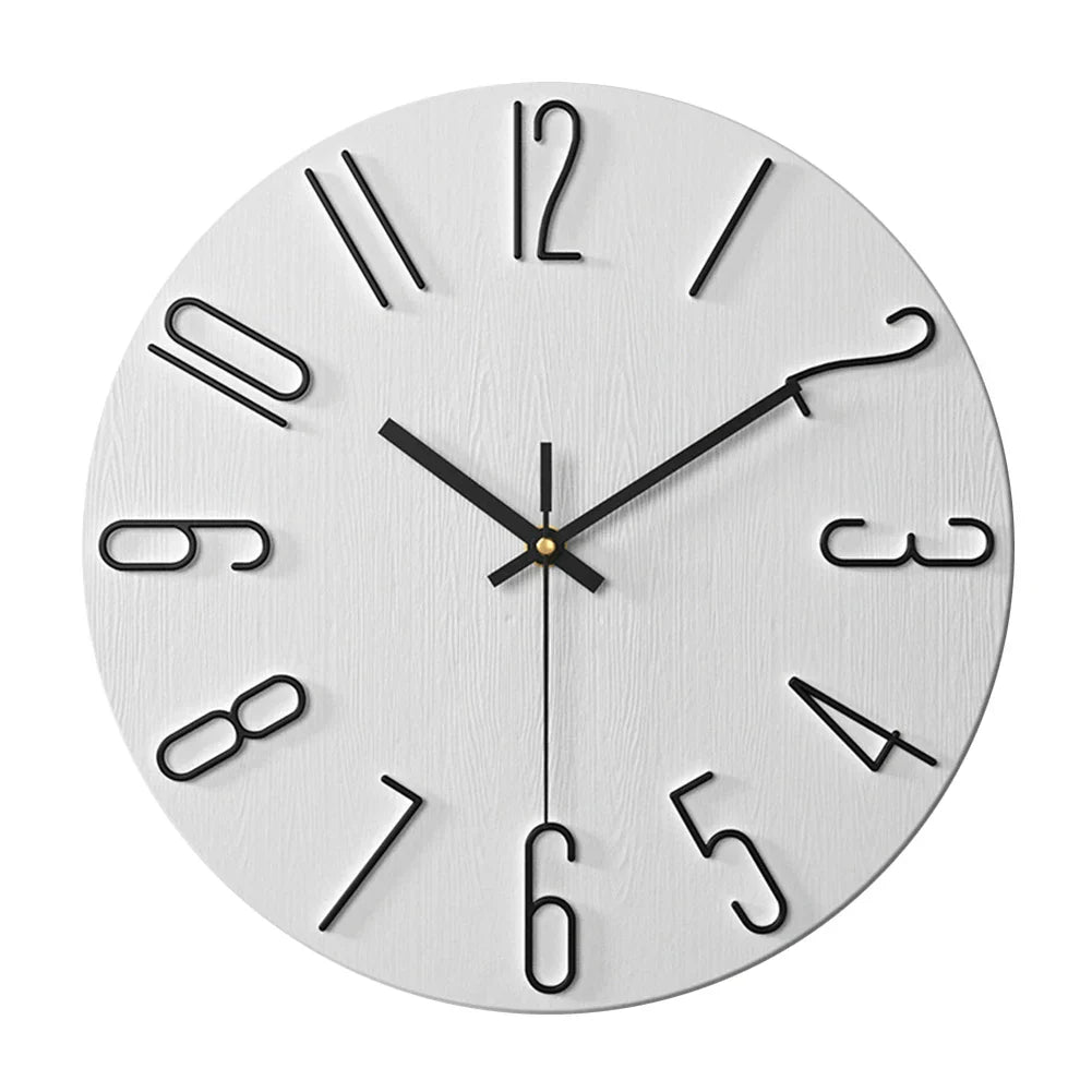 Rynx | Chronura Elegant Wall Clock | Stylish Design for Modern Interior | Decorative Wall Decoration
