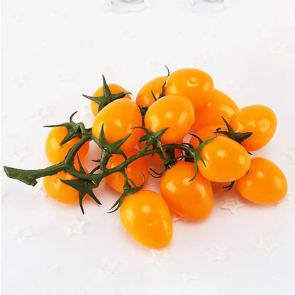 Rynx | Realistic 19 cm Fake Cherry Tomato Bunch for Home Decoration and Event Styling